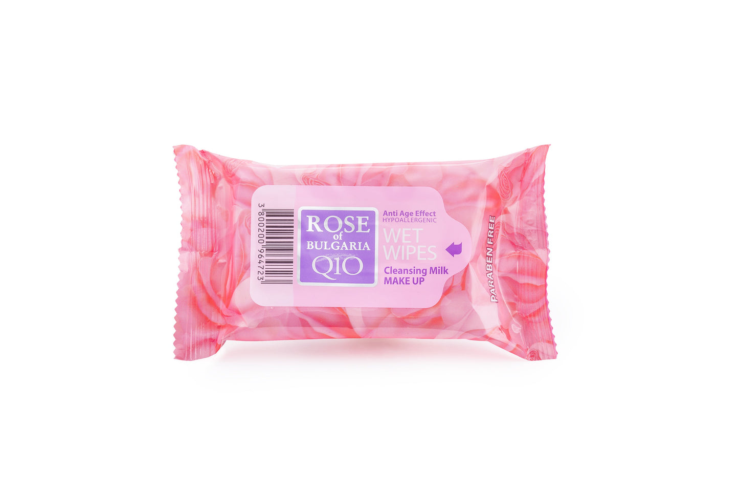 Rose of Bulgaria Makeup Remover Wipes with Coenzyme Q10