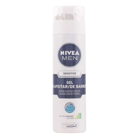 NIVEA Men  Sensitive Shaving Gel - Soothing Anti-Irritation Formula