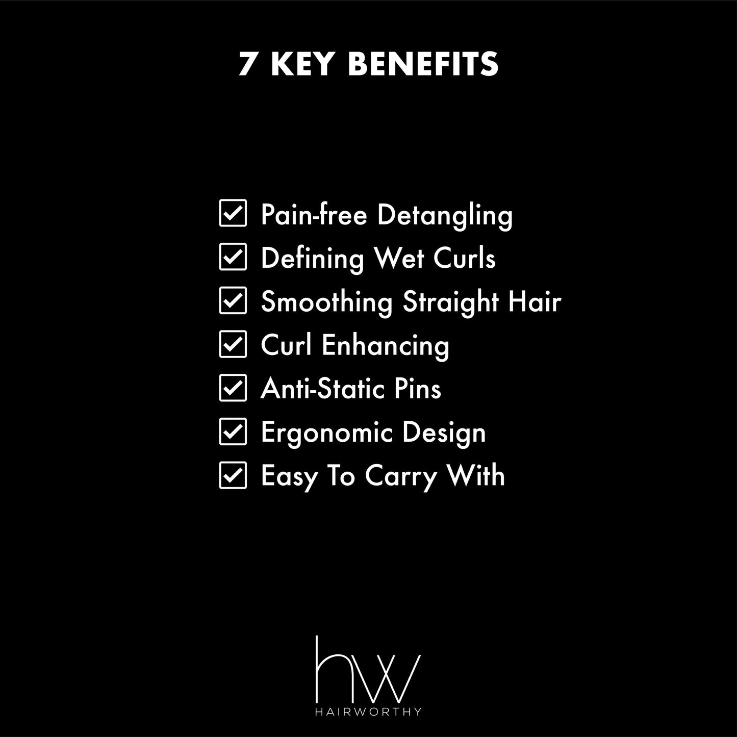 Hairworthy Hairembrace 9 Row-Styling & Detangling Brush